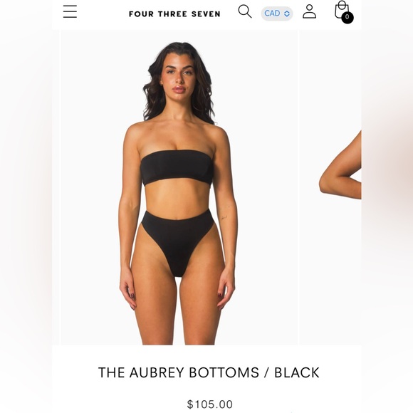 437 Other - 437 the Aubrey bottoms / black